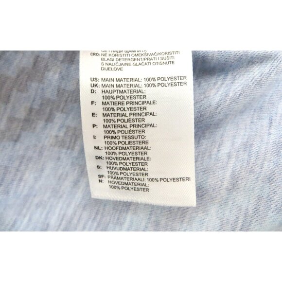 NEW! Adidas Originals Big Trefoil Logo Tee Shirt Royal Blue SZ M - Picture 13 of 13